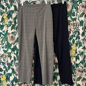 🩶 Uniqlo pull-on trouser style pant bundle! 💙